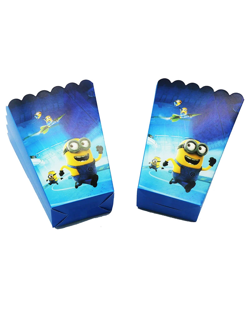 Boîtes à Popcorn en papier - Les Minions