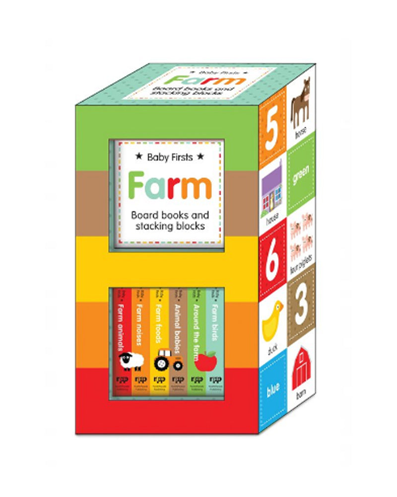 Early Learning Boxed Set - Baby Firsts Farm (Livre Anglais)