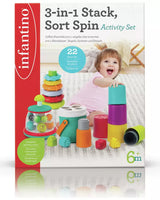 Infantino Ensemble d'activités 3en1