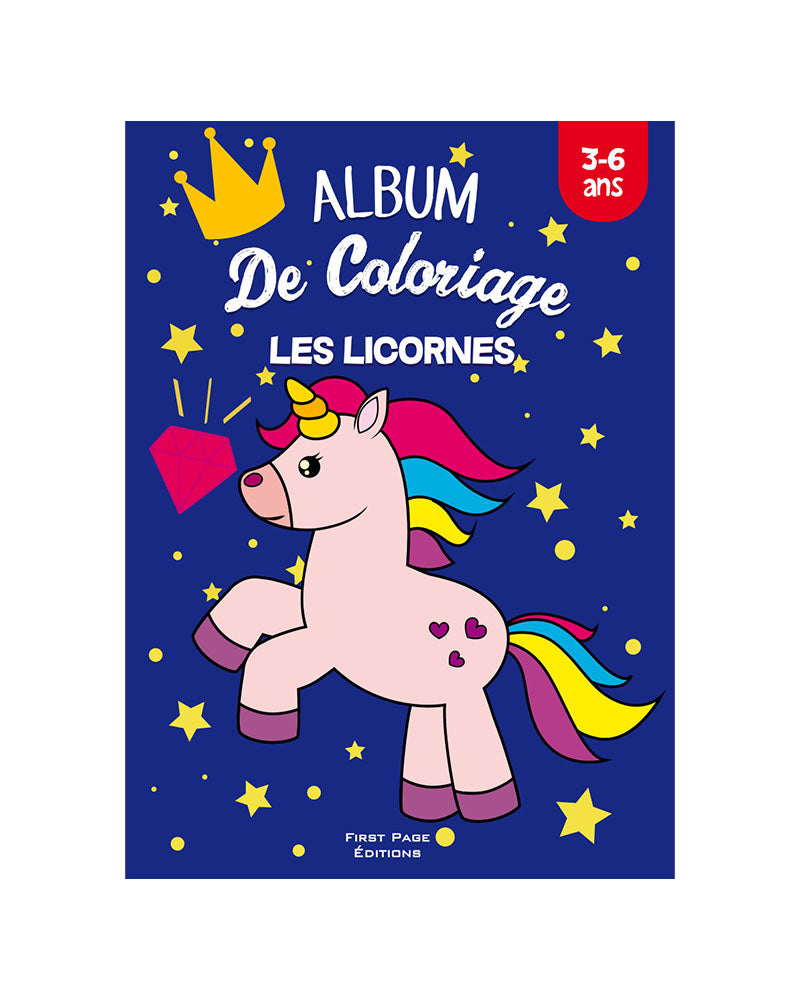 Album de Coloriage - Les Licornes