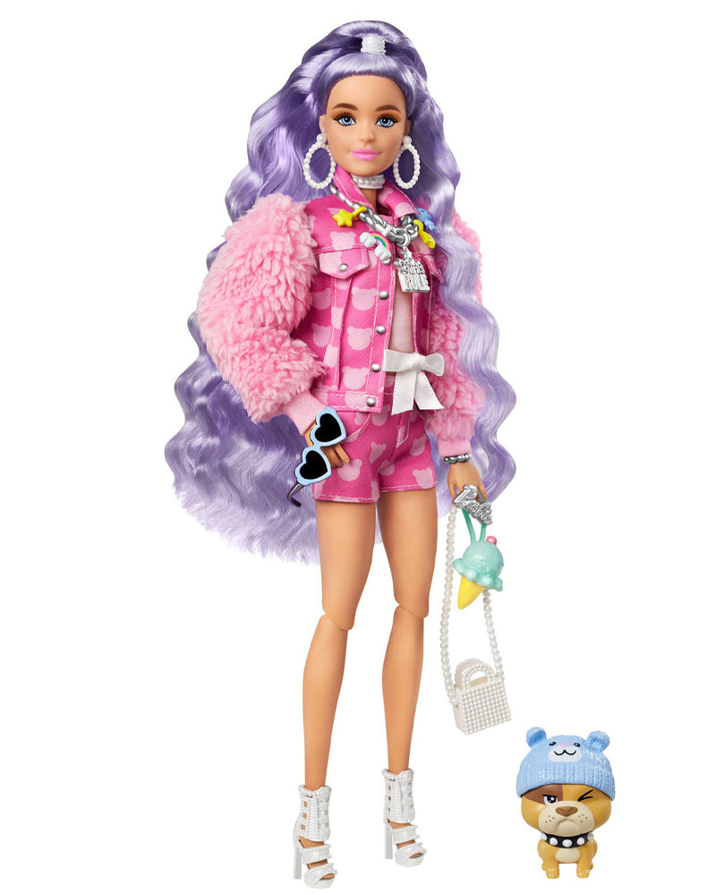 Barbie Fashionista Extra Millie Purple Hair 3ans+