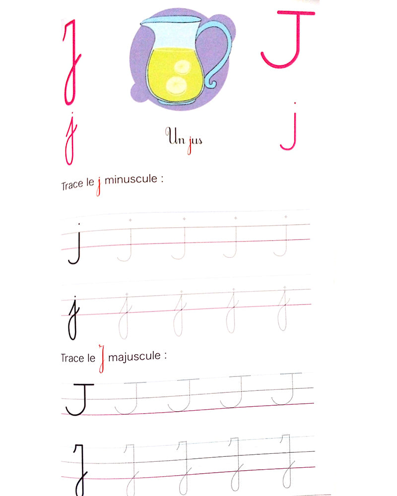J’aime La Maternelle - J’écris mon Alphabet de A à Z
