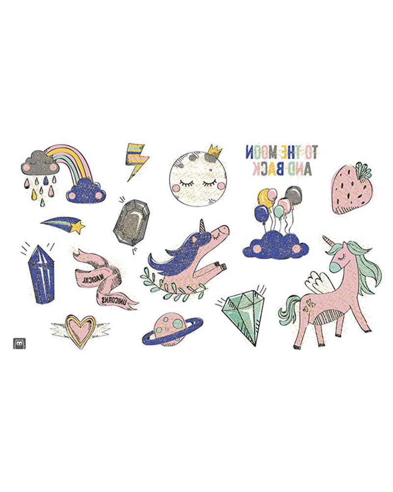 Eurekakids - Tatuaje Unicornio 5 Años+