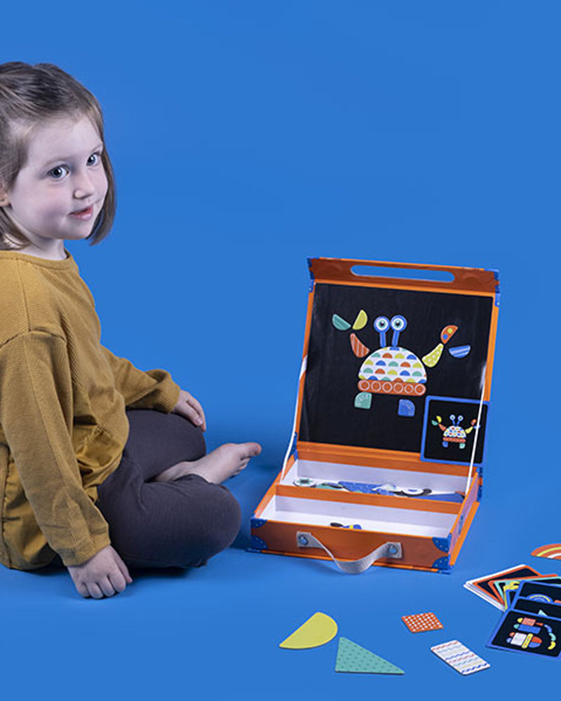 Eurekakids - Jeu Magnétique Crazy Shapes 3Ans+