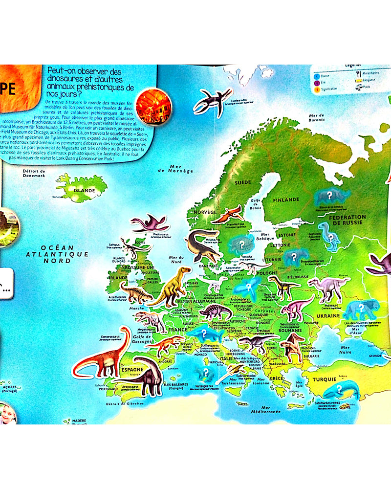 Atlas Mondial Des Dinosaures