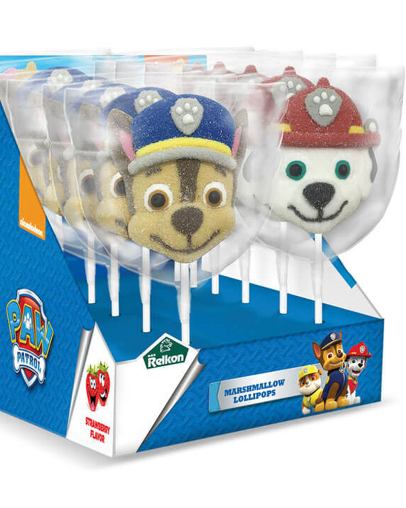 Relkon Paw Patrol Marshmallow Lollipops - Rose