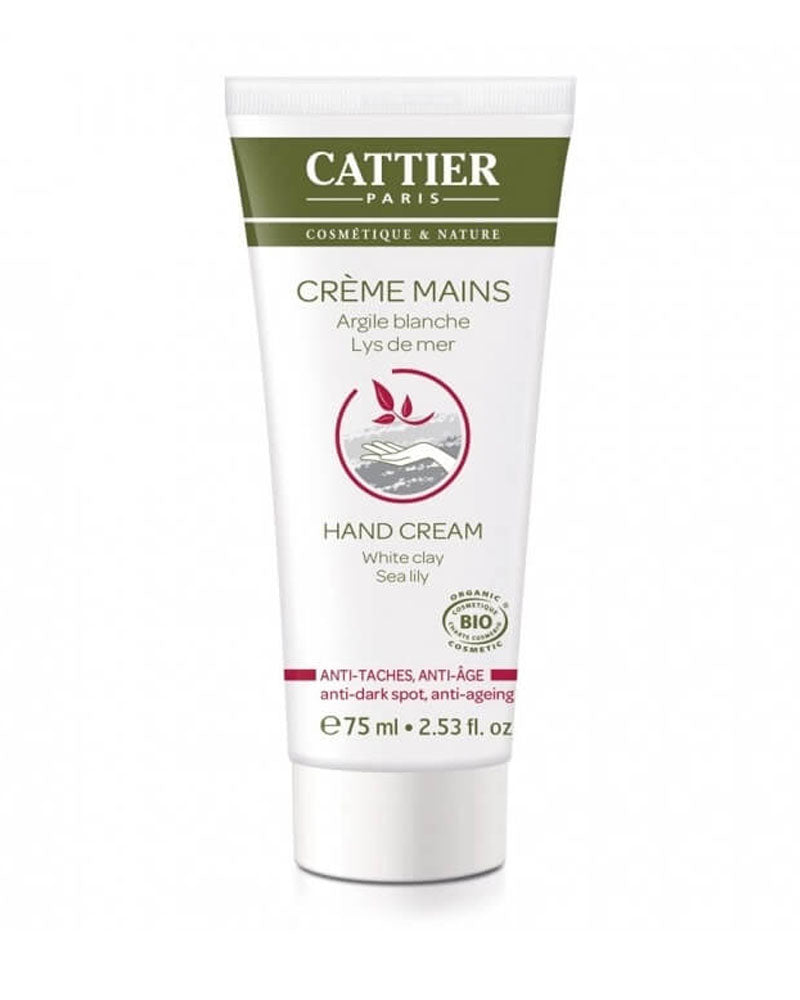 Cattier Crema de Manos Antimanchas y Antienvejecimiento Bio - 75ml