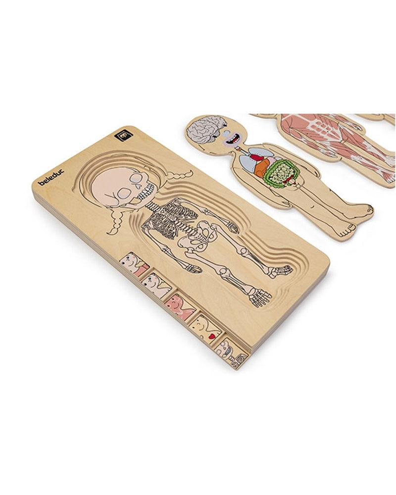 Eurekakids - Puzzle Bois Multi-Couches Féminin 4Ans+