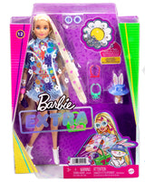 Barbie - Barbie Poupées Extra Robe Fleurie 3A+