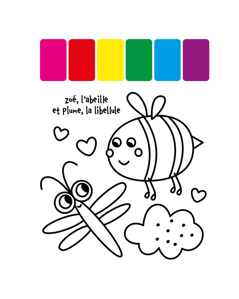 Première Palette de Peinture - Petites bêtes