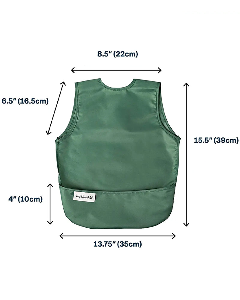 Tiny Twinkle Pack de 2 baberos antidesorden - Azul y Verde