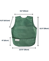 Tiny Twinkle Pack de 2 baberos antidesorden - Azul y Verde