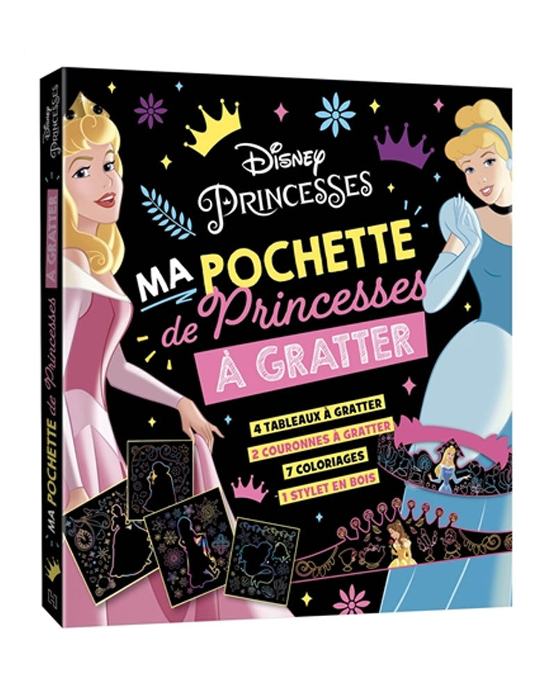 Disney Princesses : Ma Pochettes De Princesses à Gratter