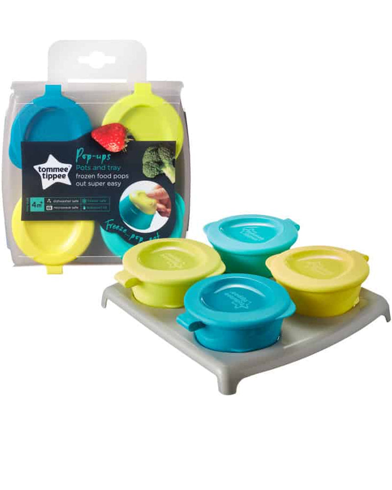 Tommee Tippee Pots de Congélation des aliments x4
