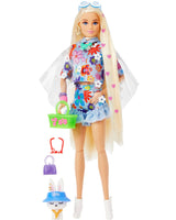 Barbie - Barbie Poupées Extra Robe Fleurie 3A+