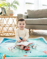 Tapis De Jeu - Tapis D'éveil En Tissu Gymini Océan Tiny Love