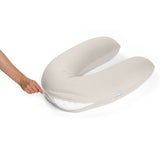 Doomoo BUDDY Tetra Jersey Breastfeeding and Maternity Pillow - Beige