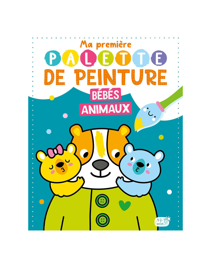 Première Palette de Peinture - Bébés animaux