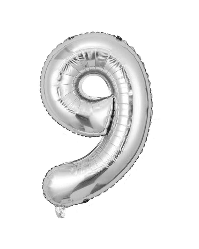 Globo Número 9 - Plata