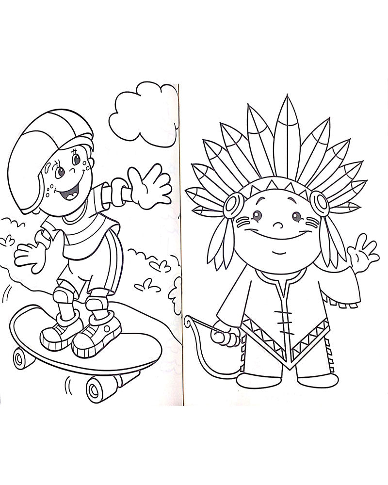 Album de Coloriage - Aventures Amusantes