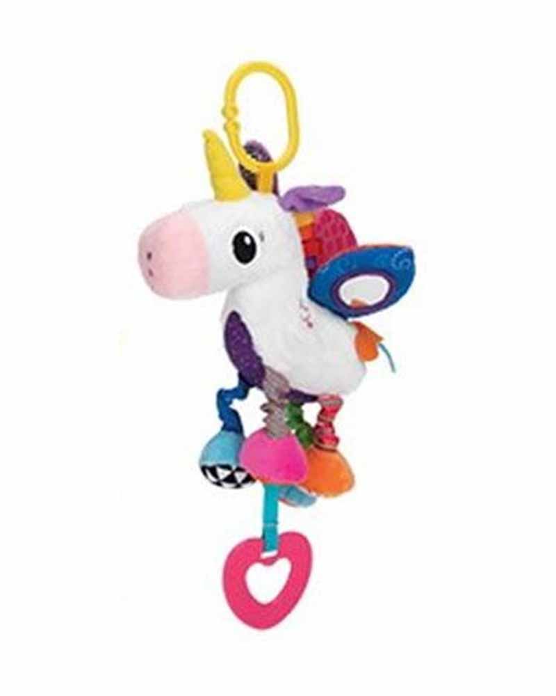 Peluche Nûby con clip +0m - Unicornio