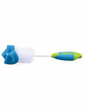 Cepillo para biberones 2 en 1 Nûby con punta de esponja - Azul