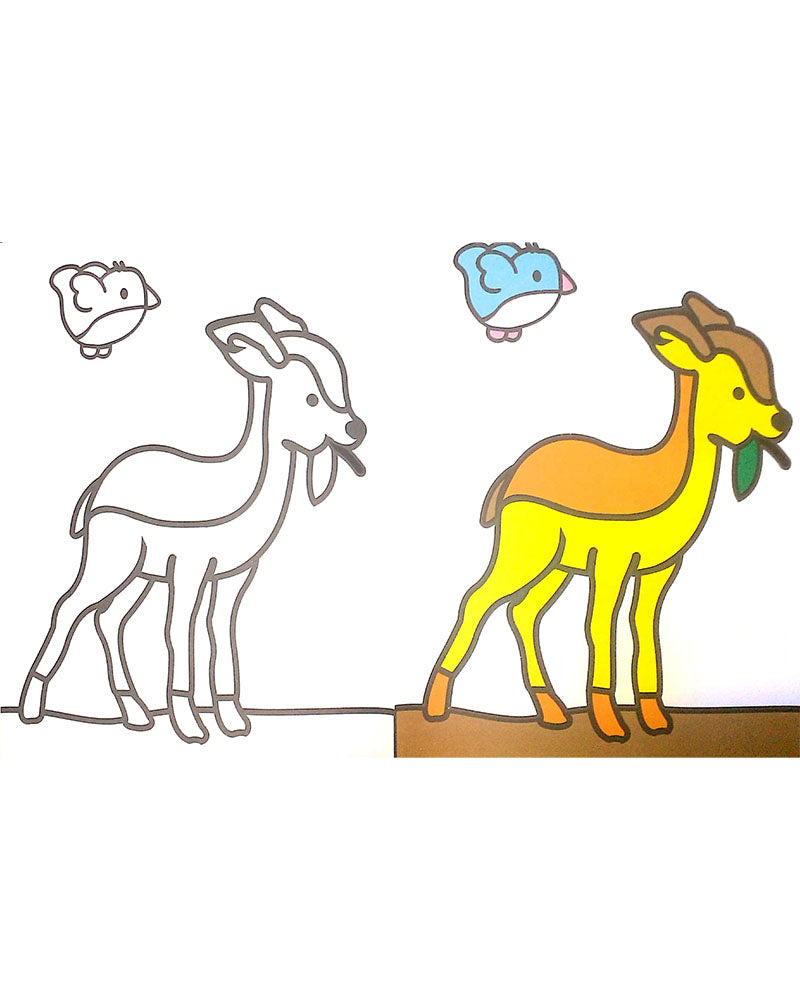 Mon Premier Coloriage - Les Animaux Tout Mignons