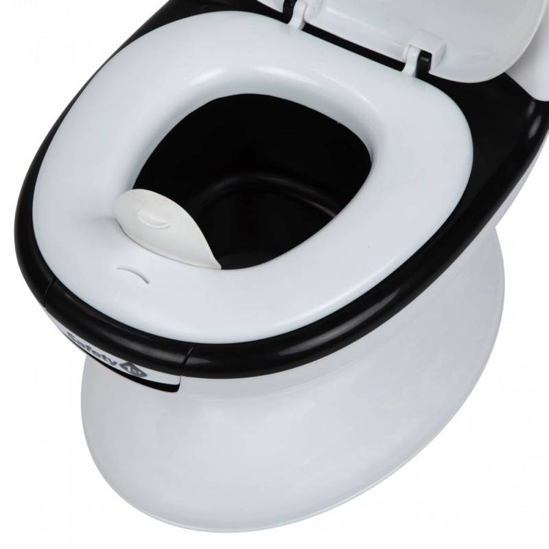 Safety 1st Panda Black & White Mini Toilet Baby Potty