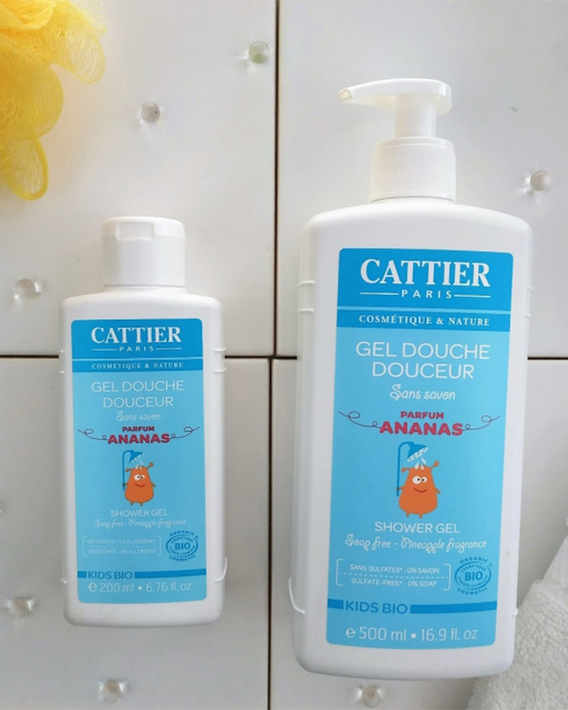 Gel douche douceur Cattier kids Parfum ananas - 500ml