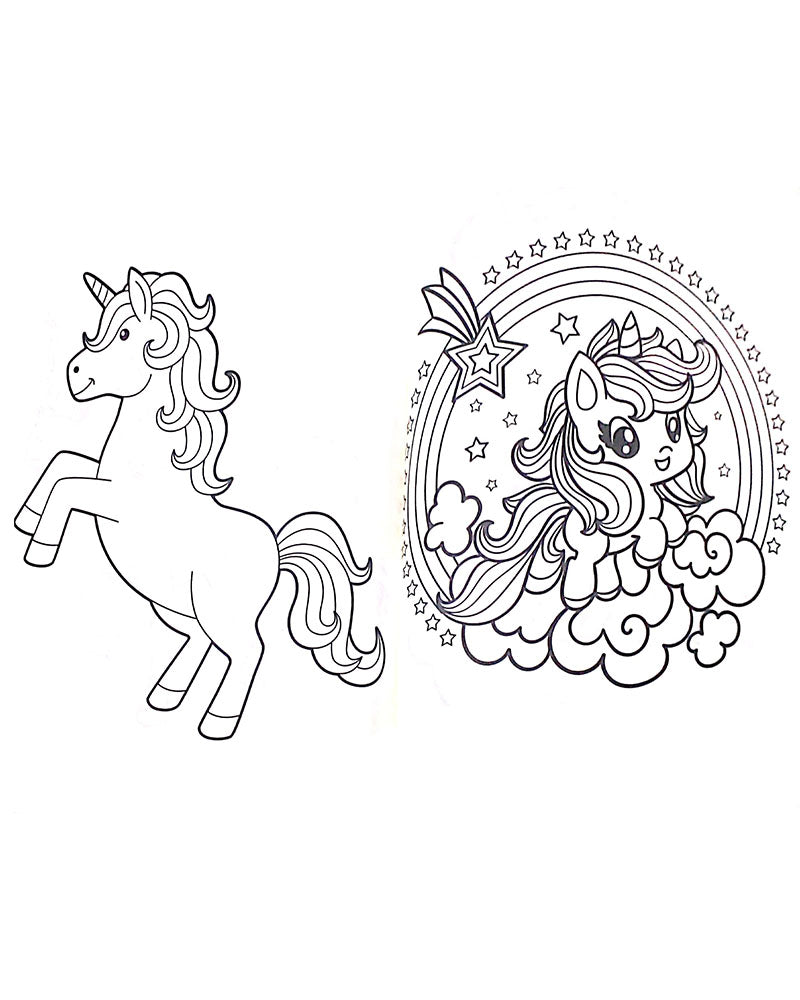 Album de Coloriage - Les Licornes