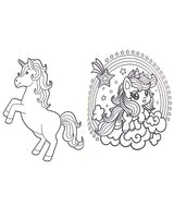 Album de Coloriage - Les Licornes