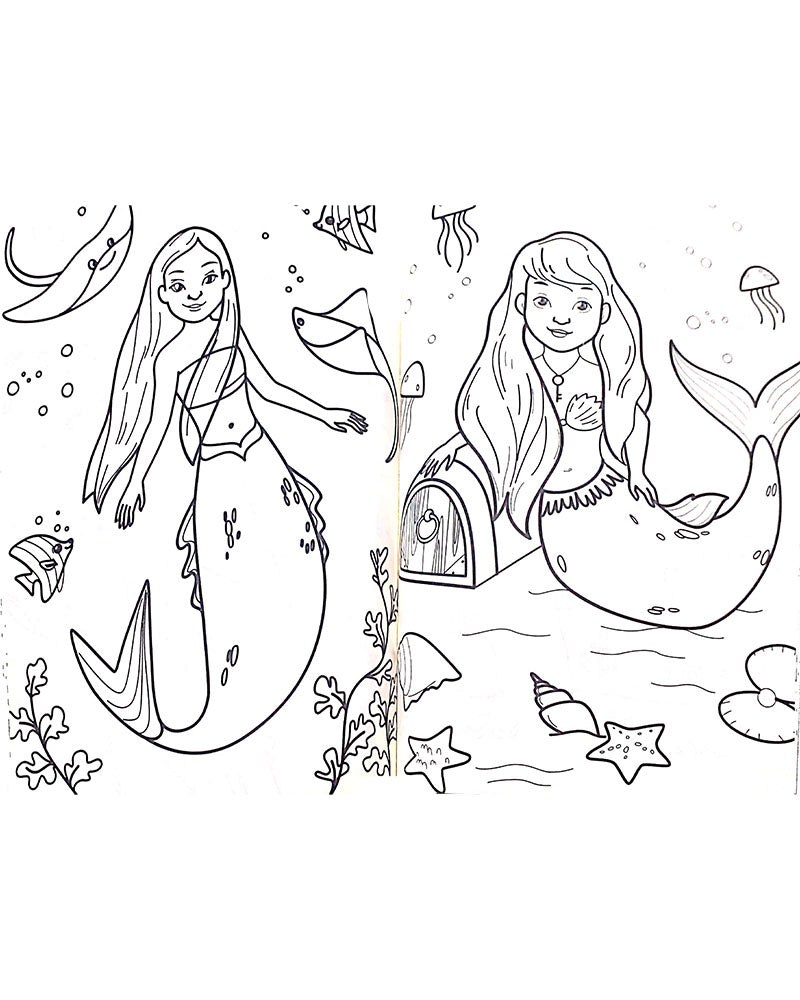 Album de Coloriage - Dans La Mer