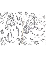 Album de Coloriage - Dans La Mer