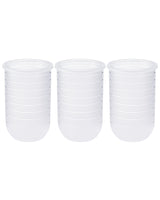 Boon NURSH 3 Poches de biberon en silicone réutilisables - 236ml