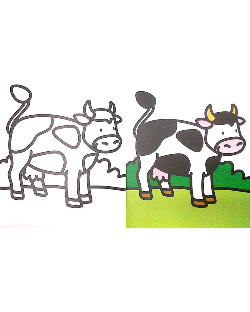 Mon Premier Coloriage - Animaux de La Ferme