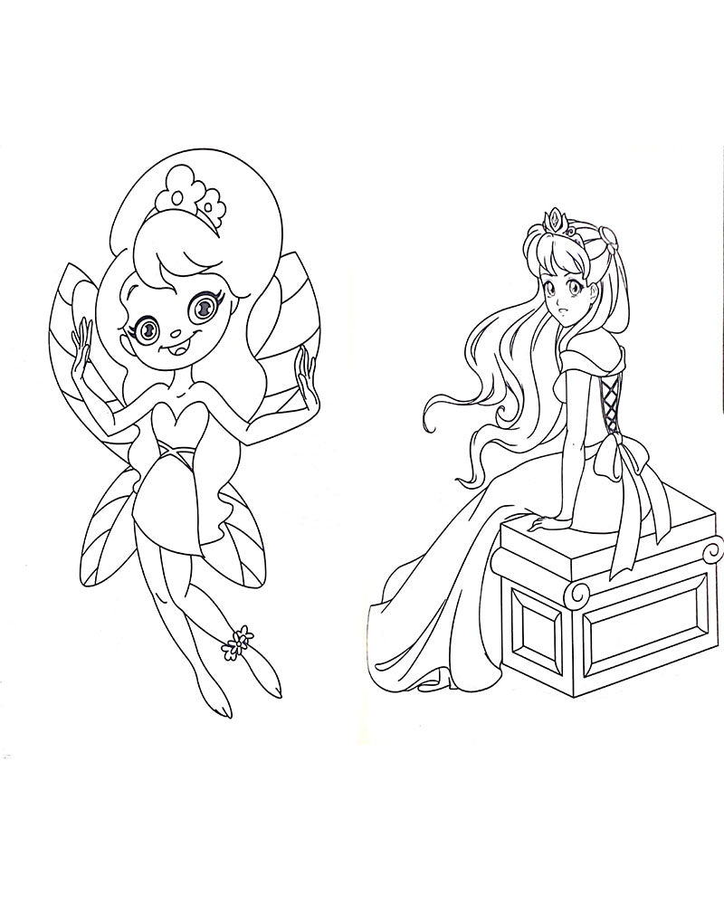 Album de Coloriage - Les Princesses