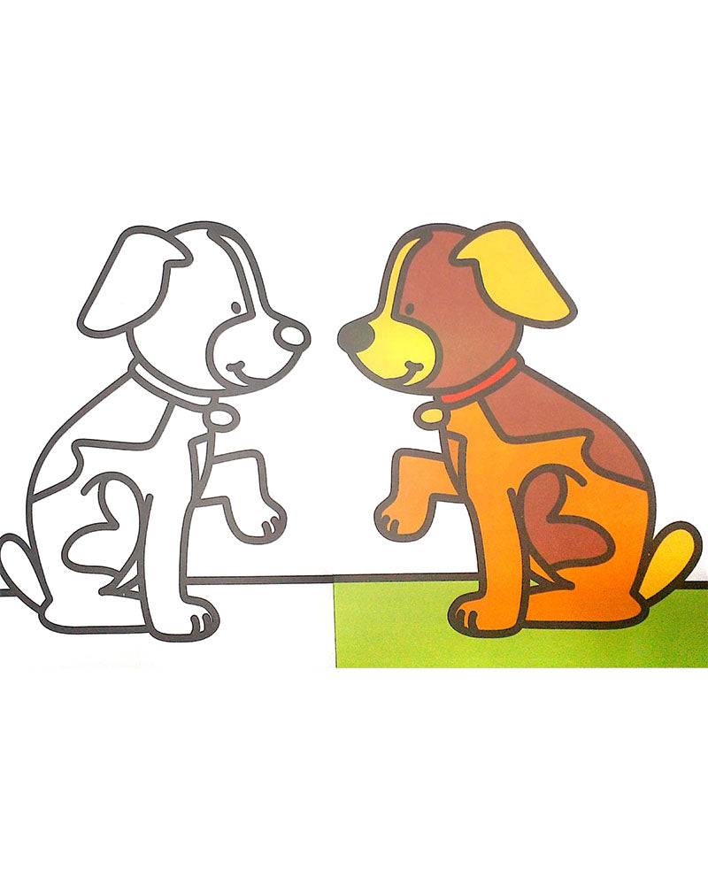 Mon Premier Coloriage - Animaux Familiers