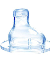 Lot de 2 becs de rechange Nûby à col large en silicone anti-fuite +6m