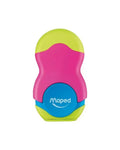 Maped Sacapuntas loopy borrador 1 uso - Rosa