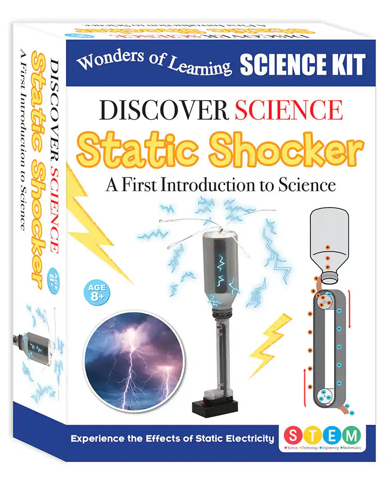 Wonders Of Learning Discover Science Static Shocker Science Kit Box Set - 8Y+