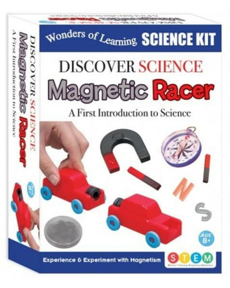Wonders Of Learning Discover Science Magnetic Racer Box Set - 8Y+