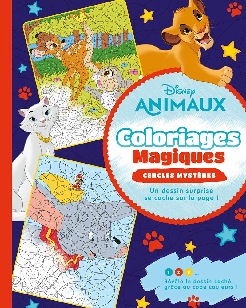 DISNEY Animaux - Coloriages Magiques