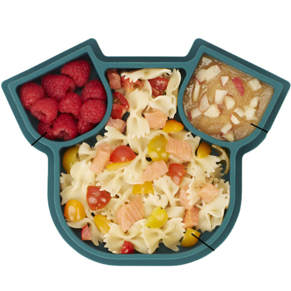 Babymoov Assiette Compartimentée ISY Plate Chien En Silicone
