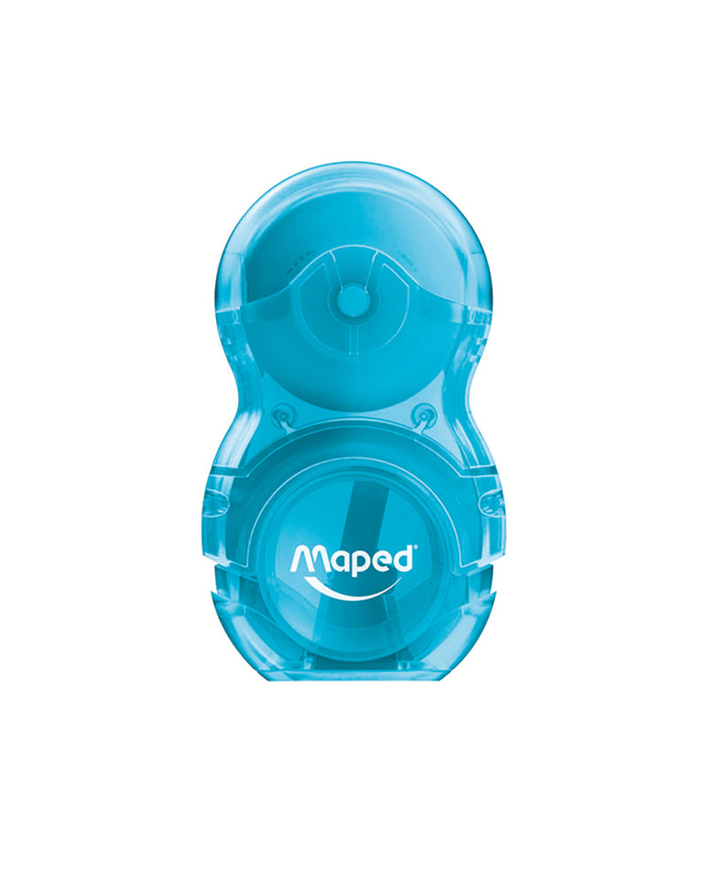 Maped Loopy Transluci Eraser Pencil Sharpener - Blue