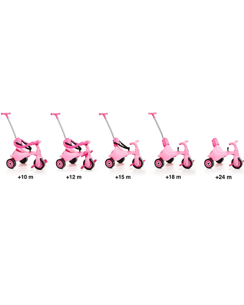 Molto Tricycle Urban Trike 5En1 - Rose