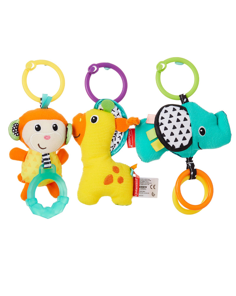 Infantino Ensemble de jouets suspendus