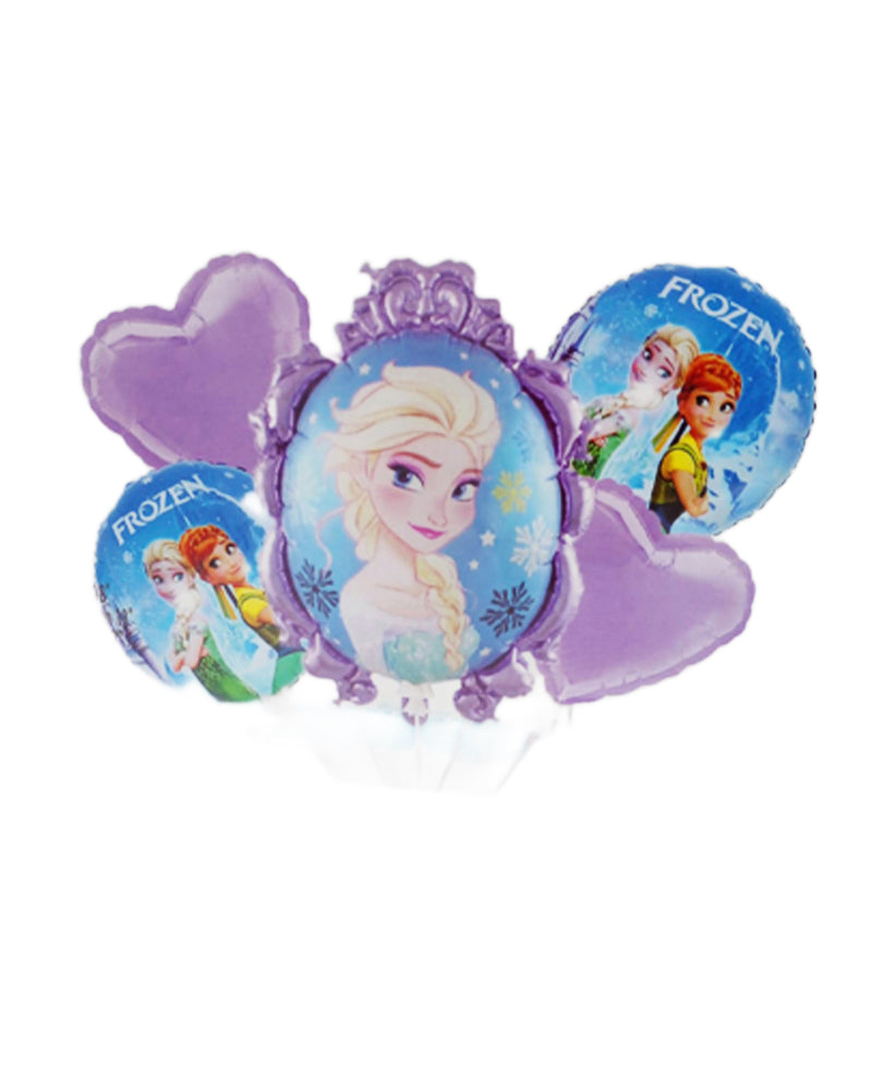 Pack Frozen 5 Pièces de Décoration Pour L'Anniversaire