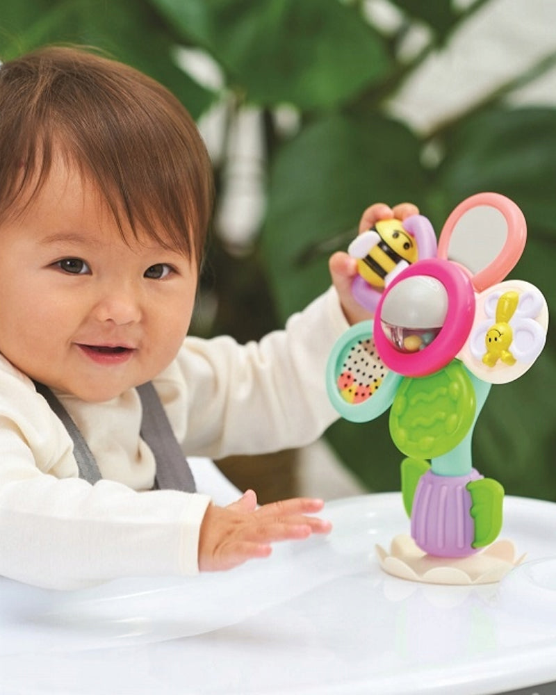 Infantino Jouet chaise haute Fun Flower 3M+