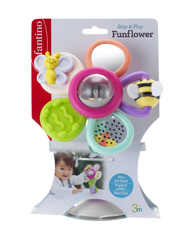 Infantino Jouet chaise haute Fun Flower 3M+