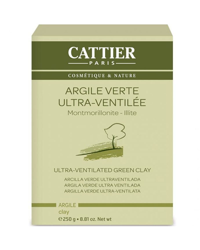 Cattier Arcilla Verde Ultra Ventilada 250g